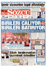Sözcü · 9 Ekim 2026 ilk sayfası