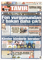Tavır Gazetesi · 9 Ekim 2026 ilk sayfası