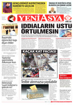 Yeni Asya · 9 Ekim 2026 ilk sayfası