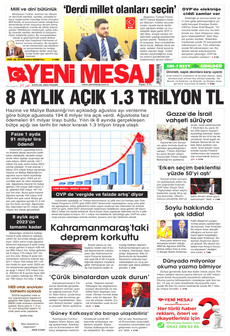 yeni-mesaj Gazetesi