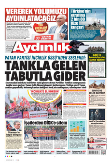 Aydinlik gazetesi̇