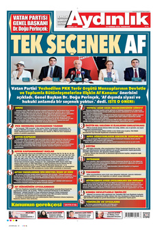 Aydinlik gazetesi̇