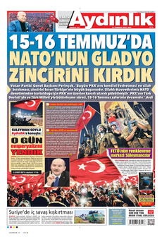 Aydinlik gazetesi̇