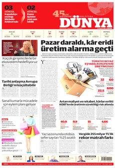 DÜNYA Kapak Resmi