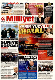MİLLİYET Kapak Resmi