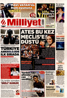 MİLLİYET Kapak Resmi