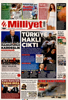 MİLLİYET Kapak Resmi