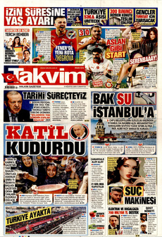 TAKVİM Kapak Resmi