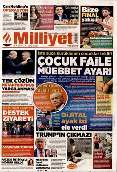 MİLLİYET Kapak Resmi