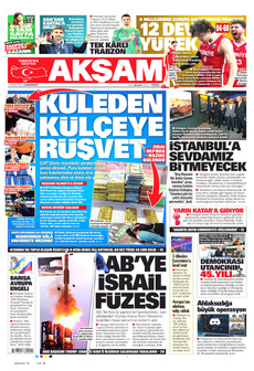 AKŞAM Kapak Resmi