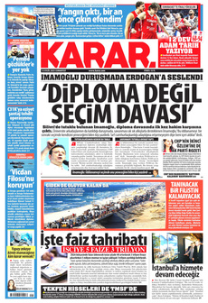 KARAR Kapak Resmi