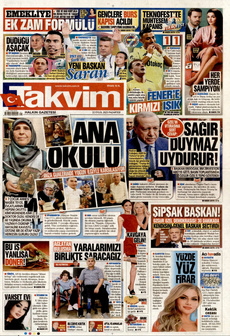 TAKVİM Kapak Resmi