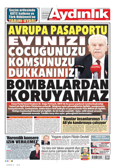 Aydinlik gazetesi̇