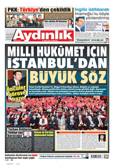 Aydinlik gazetesi̇