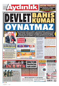 Aydinlik gazetesi̇
