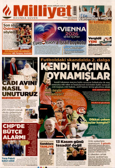 MİLLİYET Kapak Resmi