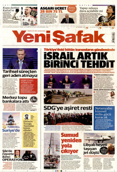 YENİ ŞAFAK Kapak Resmi