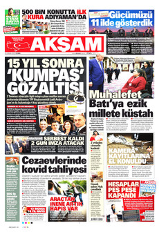 AKŞAM Kapak Resmi
