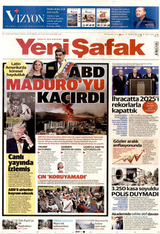 YENİ ŞAFAK Kapak Resmi