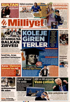 MİLLİYET Kapak Resmi