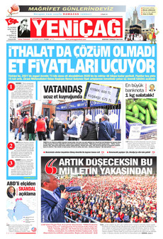 YENİÇAĞ Kapak Resmi