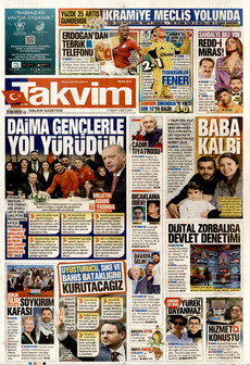 TAKVİM Kapak Resmi