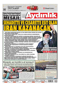 Aydinlik gazetesi̇