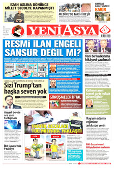 yeni-asya Gazetesi