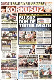 korkusuz Gazetesi