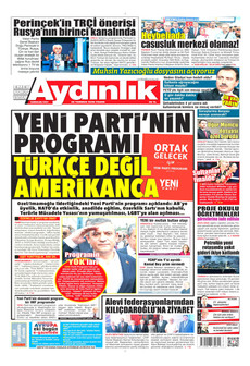 Aydinlik gazetesi