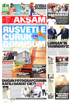 AKŞAM ön sayfa