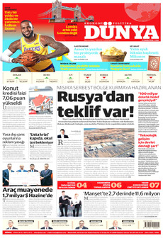 DÜNYA ön sayfa
