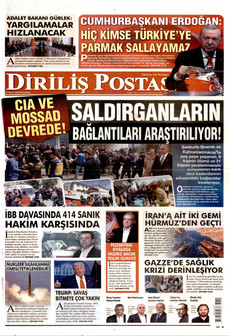DİRİLİŞ POSTASI ön sayfa