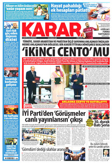 KARAR ön sayfa