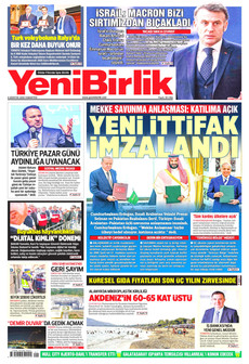 YENİBİRLİK ön sayfa