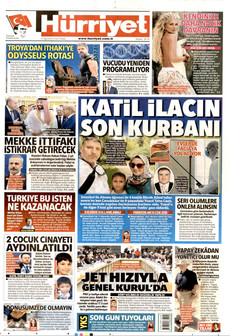 HÜRRİYET ön sayfa