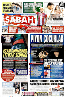 SABAH ön sayfa