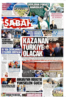 SABAH ön sayfa