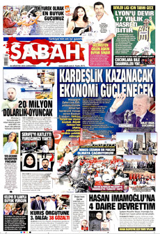 SABAH ön sayfa