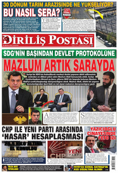 DİRİLİŞ POSTASI ön sayfa