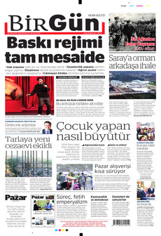 BİRGÜN ön sayfa