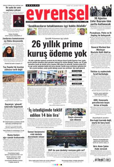 EVRENSEL ön sayfa