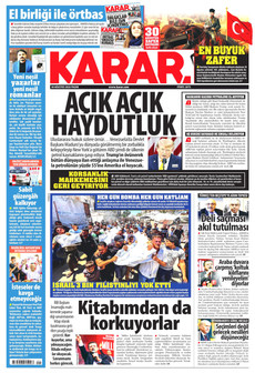 KARAR ön sayfa