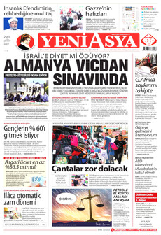 YENİ ASYA ön sayfa