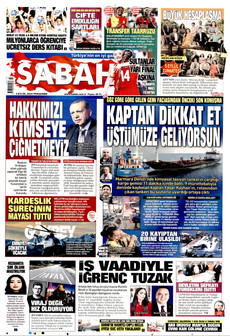 SABAH ön sayfa