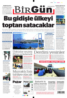BİRGÜN ön sayfa