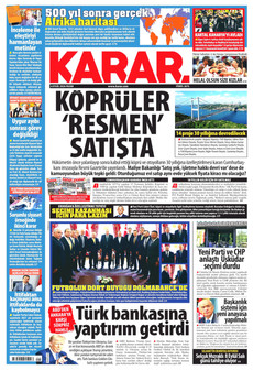 KARAR ön sayfa