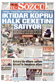 SÖZCÜ ön sayfa