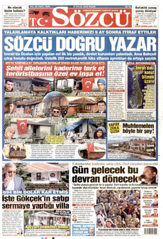 SÖZCÜ ön sayfa