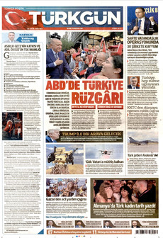 TÜRKGÜN gazetesi ilk sayfası